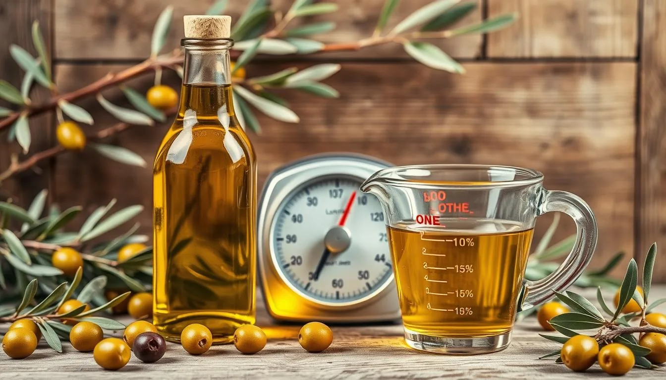 how many fluid ounces in one pound of olive oil
